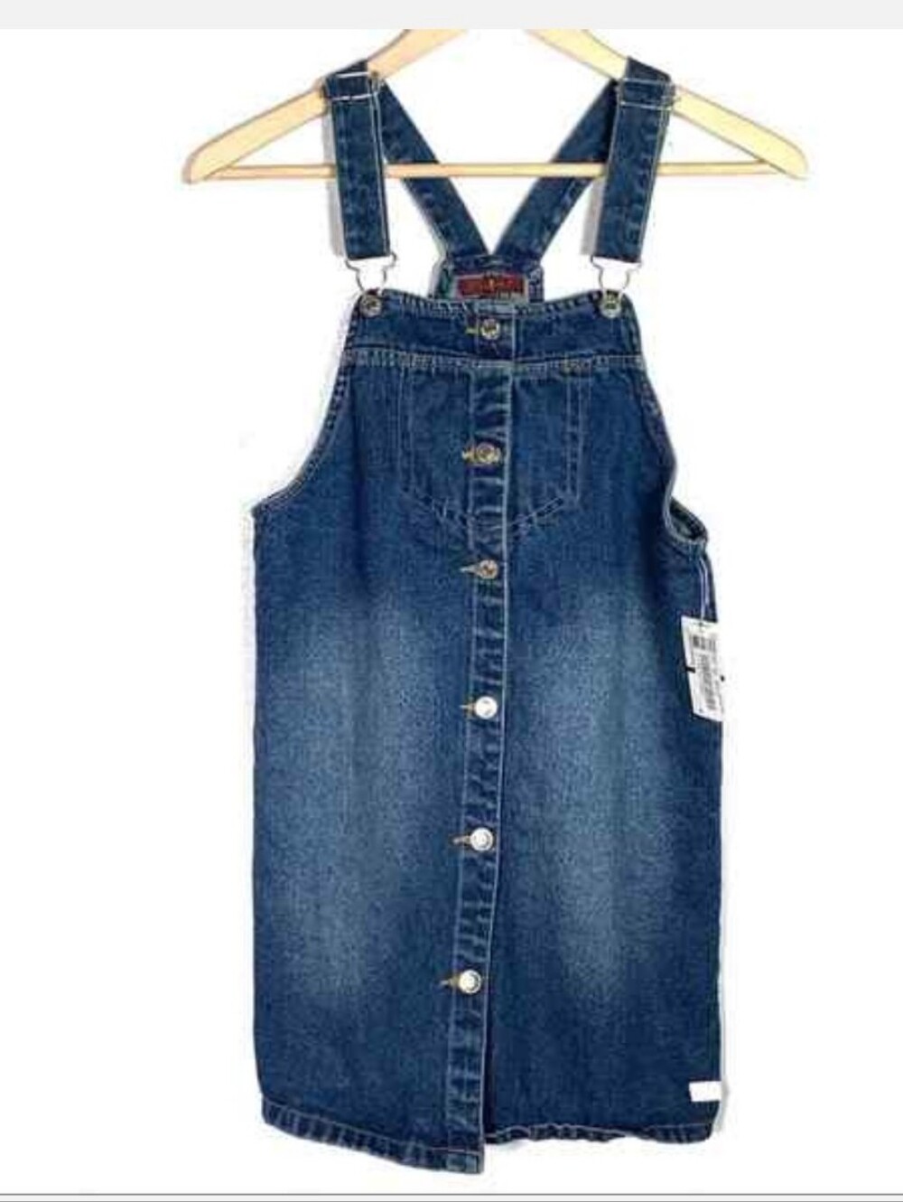 7 For All Mankind Denim Overall Dress